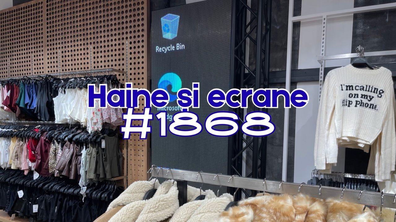haine si ecrane bershka braila