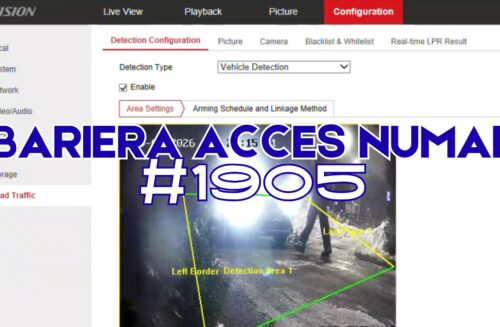Acces parcare cu numere la OneCenter