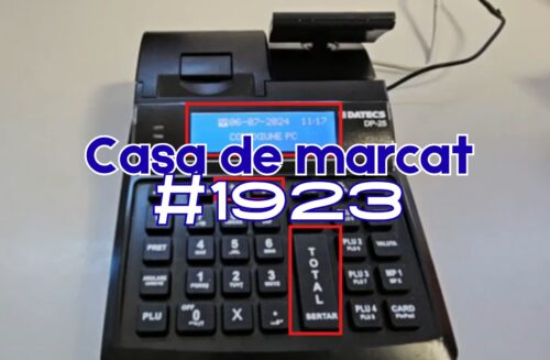 casa de marcat legata gresit
