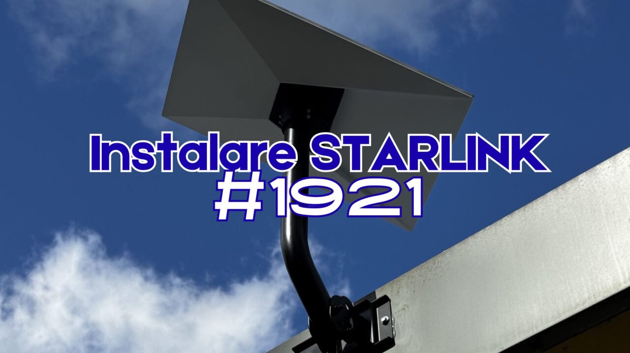 instalare starlink rezidential