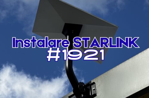 instalare starlink rezidential