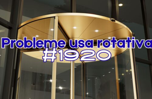 probleme usa rotativa